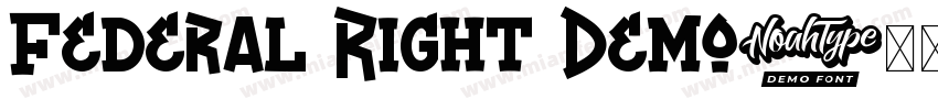 Federal Right Demo字体转换